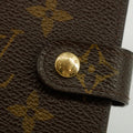 Louis Vuitton Monogram Canvas Brown Agenda PM Wallet #3524 by Bolt Boutique