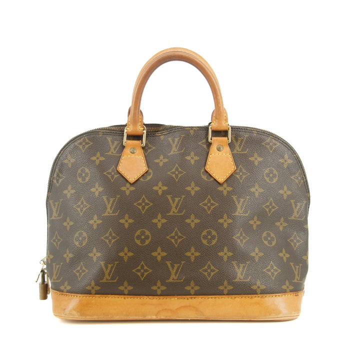 Louis Vuitton Monogram Canvas Brown Alma PM Tote Bag #9403 by Bolt Boutique