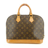 Louis Vuitton Monogram Canvas Brown Alma Top Handle Bag #5778