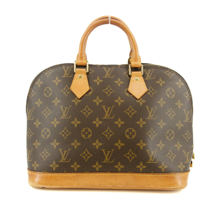 Louis Vuitton Monogram Canvas Brown Alma Top Handle Bag #5778 by Bolt Boutique