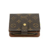 Louis Vuitton Monogram Canvas Brown Compact Wallet #3699