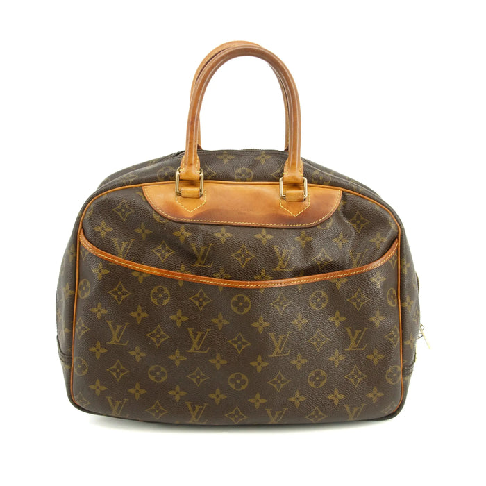 Louis Vuitton Monogram Canvas Brown Deauville Tote Bag #3506 by Bolt Boutique