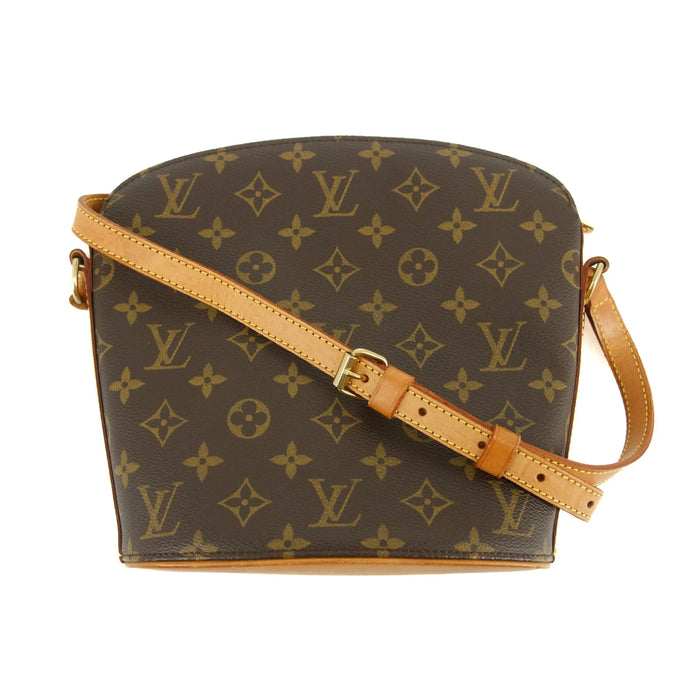 Louis Vuitton Monogram Canvas Brown Drouot Crossbody Bag #3321 by Bolt Boutique