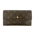 Louis Vuitton Monogram Canvas Brown International Long Wallet #3403 by Bolt Boutique