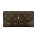 Louis Vuitton Monogram Canvas Brown International Long Wallet #3501 by Bolt Boutique