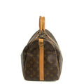 Louis Vuitton Monogram Canvas Brown Keepall 45 Bandouliere Boston Bag #3991 by Bolt Boutique