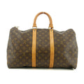 Louis Vuitton Monogram Canvas Brown Keepall 45 Boston Bag #6027 by Bolt Boutique