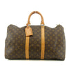 Louis Vuitton Monogram Canvas Brown Keepall 45 Boston Bag #6027