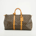 Louis Vuitton Monogram Canvas Brown Keepall 50 Boston Bag #3776 by Bolt Boutique