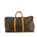 Louis Vuitton Monogram Canvas Brown Keepall 50 Boston Bag #4679 by Bolt Boutique