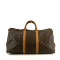Louis Vuitton Monogram Canvas Brown Keepall 50 Boston Bag #4679 by Bolt Boutique