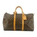 Louis Vuitton Monogram Canvas Brown Keepall 50 Boston Bag #9206 by Bolt Boutique