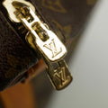 Louis Vuitton Monogram Canvas Brown Keepall 60 Bandouliere Boston Bag #3456 by Bolt Boutique