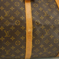 Louis Vuitton Monogram Canvas Brown Keepall Boston Bag #9432 by Bolt Boutique