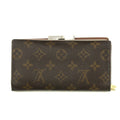 Louis Vuitton Monogram Canvas Brown Kisslock Wallet #3909 by Bolt Boutique