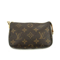 Louis Vuitton Monogram Canvas Brown Mini Pochette Accessories Clutch #4753 by Bolt Boutique