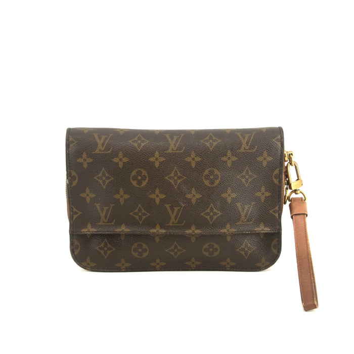 Louis Vuitton Monogram Canvas Brown Orsay Clutch Bag #4691 by Bolt Boutique