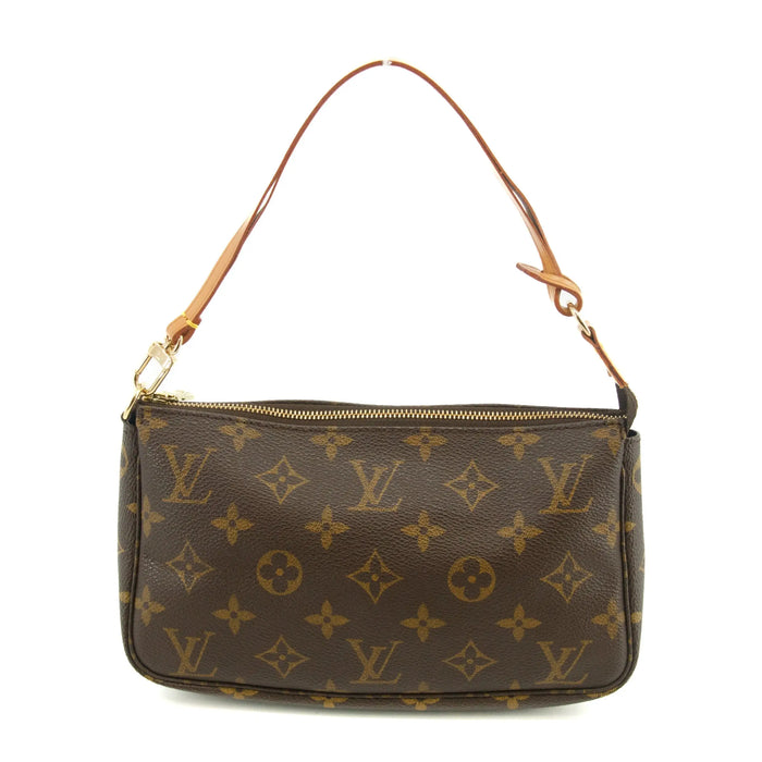 Louis Vuitton Monogram Canvas Brown Pochette Accessories Shoulder Bag #3492 by Bolt Boutique
