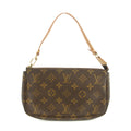 Louis Vuitton Monogram Canvas Brown Pochette Accessories Shoulder Bag #3462 by Bolt Boutique