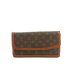 Louis Vuitton Monogram Canvas Brown Pochette Dame Clutch #5016