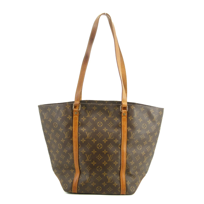 Louis Vuitton Monogram Canvas Brown Sac Shopping Tote Bag #3055 by Bolt Boutique