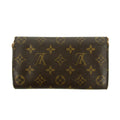 Louis Vuitton Monogram Canvas Brown Sarah Long Wallet #3210 by Bolt Boutique