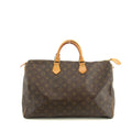 Louis Vuitton Monogram Canvas Brown Speedy 40 Tote Bag #4660 by Bolt Boutique