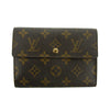 Louis Vuitton Monogram Canvas Brown Trifold Wallet #3209