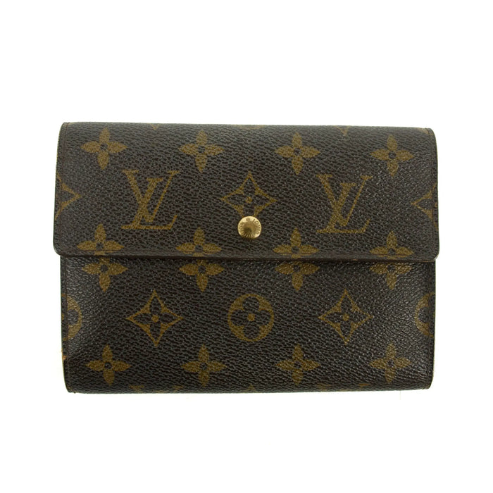 Louis Vuitton Monogram Canvas Brown Trifold Wallet #3209 by Bolt Boutique