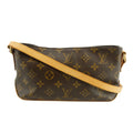Louis Vuitton Monogram Canvas Brown Trotter Shoulder Bag #3643 by Bolt Boutique