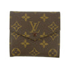 Louis Vuitton Monogram Canvas Brown Victorine Wallet #5238