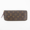 Louis Vuitton Monogram Canvas Clemence Wallet w/ Fuchsia Interior #2184