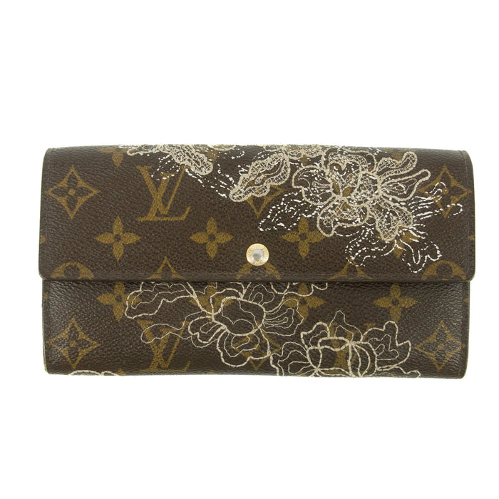 Louis Vuitton Monogram Canvas Dentelle Sarah Long Wallet #5205 by Bolt Boutique