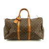 Louis Vuitton Monogram Canvas Keepall 50 Boston Bag Brown #2825