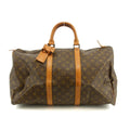 Louis Vuitton Monogram Canvas Keepall 50 Boston Bag Brown #2825 by Bolt Boutique