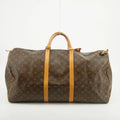 Louis Vuitton Monogram Canvas Keepall 60 Boston Bag Brown #2811 by Bolt Boutique
