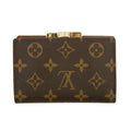 Louis Vuitton Monogram Canvas Kisslock Wallet Brown #2689 by Bolt Boutique
