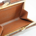 Louis Vuitton Monogram Canvas Kisslock Wallet Brown #3092 by Bolt Boutique