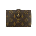 Louis Vuitton Monogram Canvas Kisslock Wallet Brown #3092 by Bolt Boutique