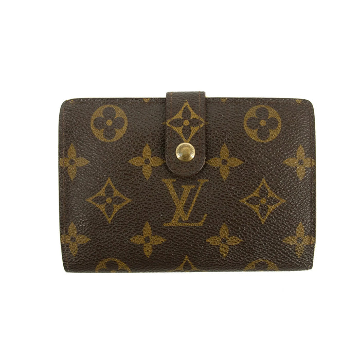 Louis Vuitton Monogram Canvas Kisslock Wallet Brown #3092 by Bolt Boutique