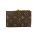 Louis Vuitton Monogram Canvas Kisslock Wallet Brown #3092 by Bolt Boutique