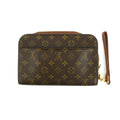 Louis Vuitton Monogram Canvas Orsay Clutch Brown #2837 by Bolt Boutique
