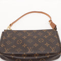 Louis Vuitton Monogram Canvas Pochette Accessories Brown Shoulder Bag #3261 by Bolt Boutique