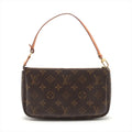 Louis Vuitton Monogram Canvas Pochette Accessories Brown Shoulder Bag #3269 by Bolt Boutique