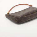 Louis Vuitton Monogram Canvas Pochette Accessories Brown Shoulder Bag #3269 by Bolt Boutique