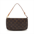 Louis Vuitton Monogram Canvas Pochette Accessories Brown Shoulder Bag #3268 by Bolt Boutique