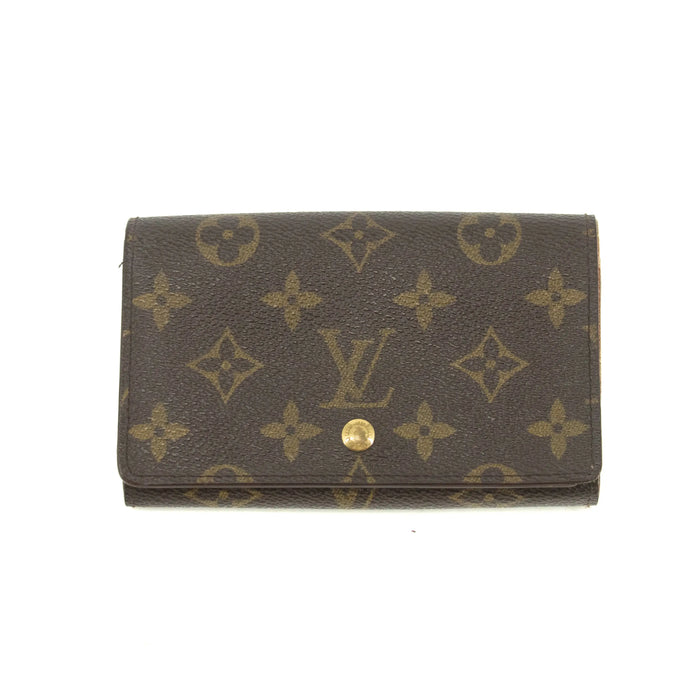 Louis Vuitton Monogram Canvas Porte Tresor Bifold Wallet #3858 by Bolt Boutique