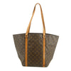 Louis Vuitton Monogram Canvas Sac Shopping Tote Bag Brown #3205