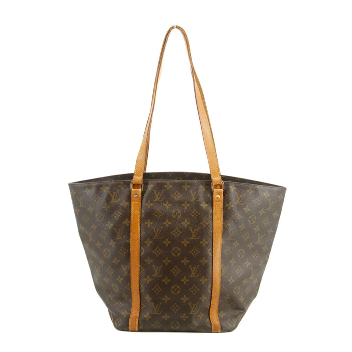 Louis Vuitton Monogram Canvas Sac Shopping Tote Bag Brown #3219 by Bolt Boutique