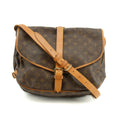 Louis Vuitton Monogram Canvas Sammur MM Shoulder Bag Brown #3421 by Bolt Boutique